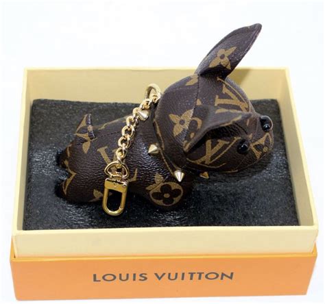 louis vuitton bear keychain price|Louis Vuitton bulldog keychain.